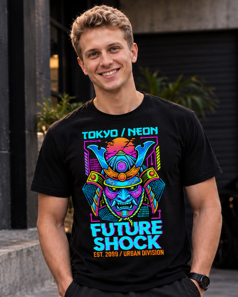 Camiseta 02 - Synth Wave