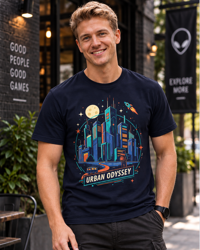 Camiseta 05 - Mono Abstract